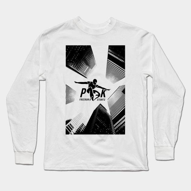 Parkour Jungle Long Sleeve T-Shirt by Kelimok